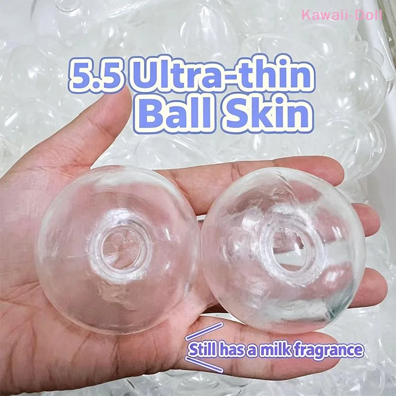 DIY Empty Ball Skin 1/2pcs  Rebound Handmade Toy Creative Decompression Ball Blank Material for Kids Adults Gift Idea