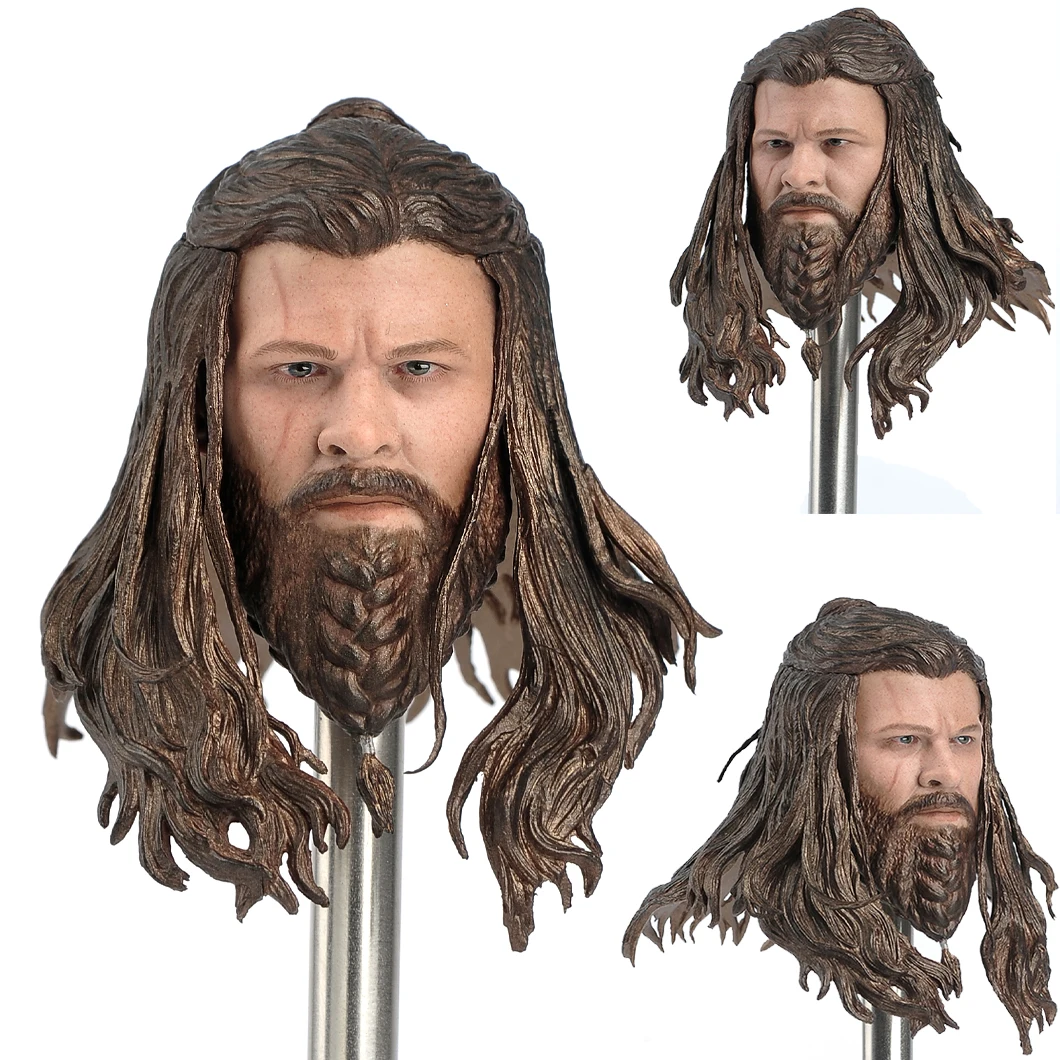 1/6 Scale Thor 8.0 Fat Vikings Chris Hemsworth Head Sculpt Fit for 12'' Hot Toys Action Figure