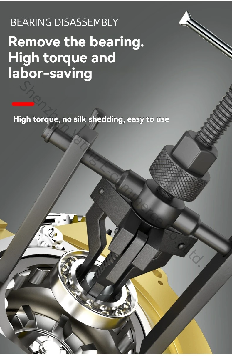 

Inner Bearing Removal Three Claw Puller Inner Hole Puller Disassembly Tool