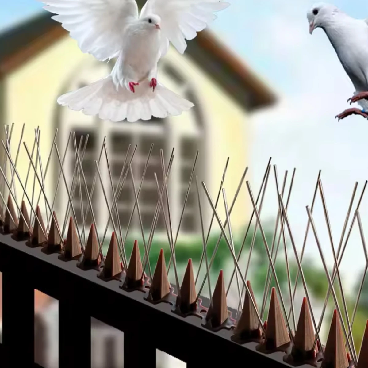 Bird Repellent Thorn Animal Goods Topos Repeller Anti Birds Scaring Devices Garden Pest and Weed Control Scare Away Anti-bird