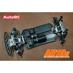 AutoRC 1/10 AR10S Rally Frame KIT Version Model Car Chassis AU03707 7075 Aluminium Base Plate