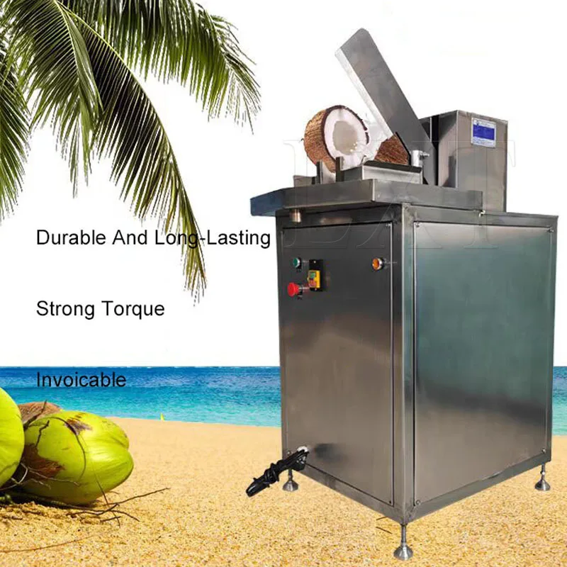 Factory Directly Sell Automatic Tender Coconut Half Cutter Machine Cut Coconut