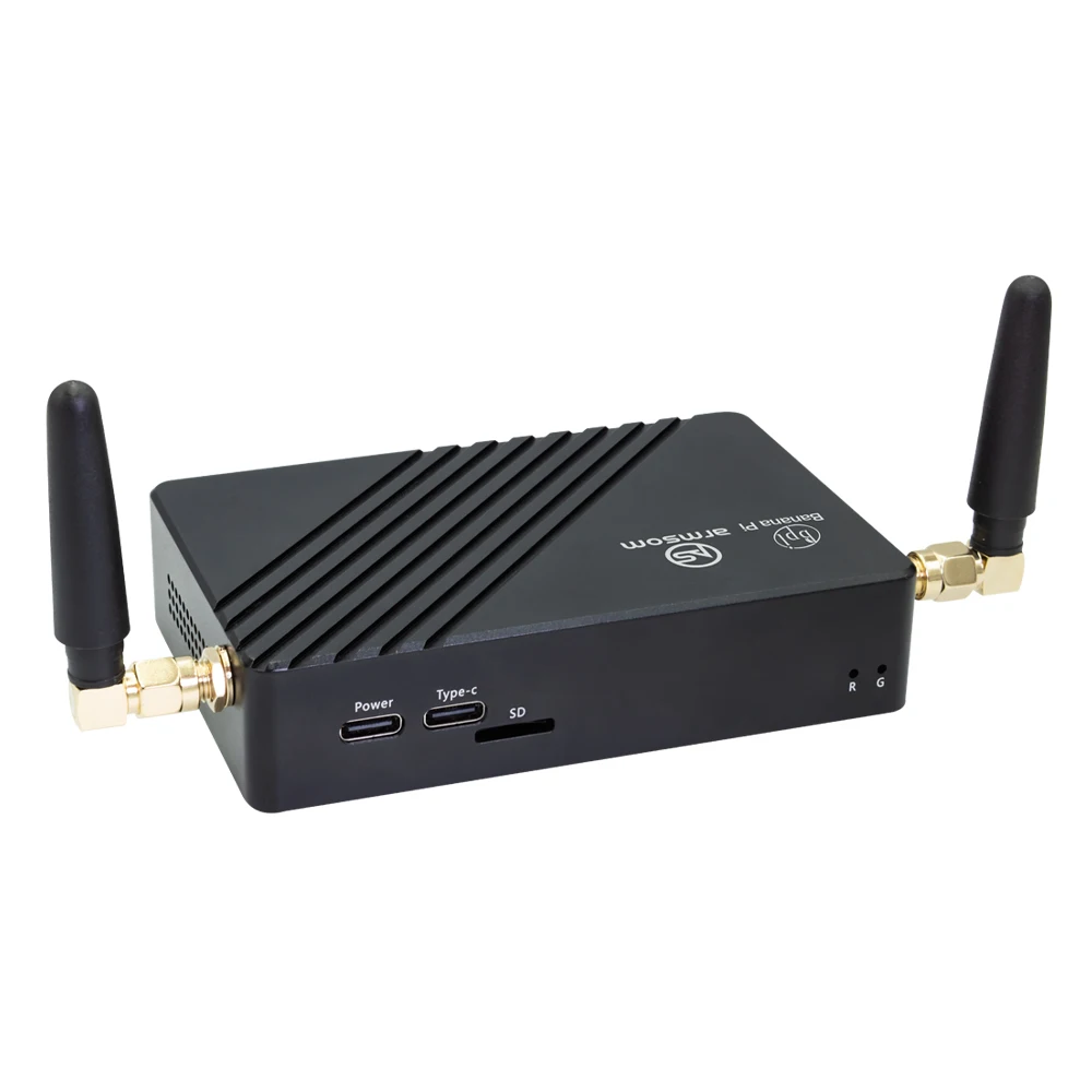 Banana Pie BPI-M5 Pro RK3576 Edge Computing Box NAS Multi-function Gateway