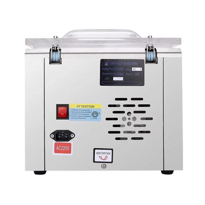 

Commercial Wet and Dry Food Sealer Packaging 0W Vacuum Packing F-keeping Plastic Sealing hine