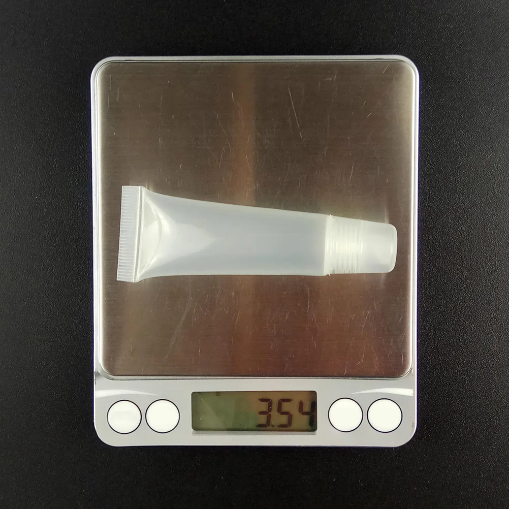 

5Pcs Lip Balm Tube Natural Polypropylene 10ml Standard Size Push Wheel Empty Lip Gloss Container Tool Accessories