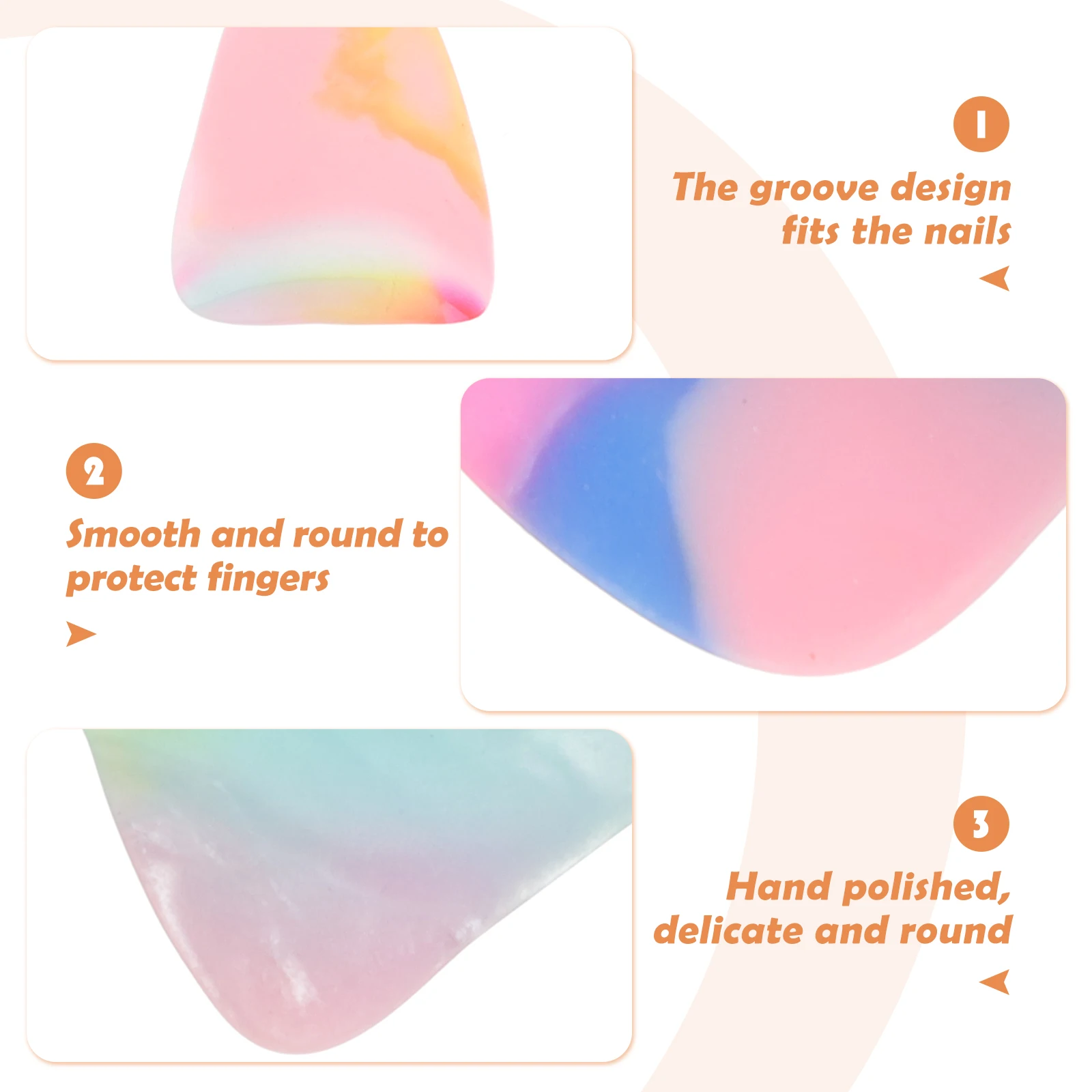 

Playing The Pipa Nails Fingernail Protector Instant Tips Lute Nylon Fake Protectors False Kit