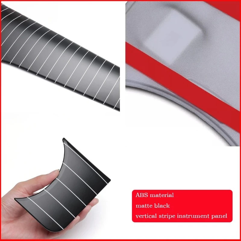 For Mercedes Benz GLC Class GLC260 GLC300 X254 Center Console Vertical Stripe Instrument Panel Interior Modification Accessories