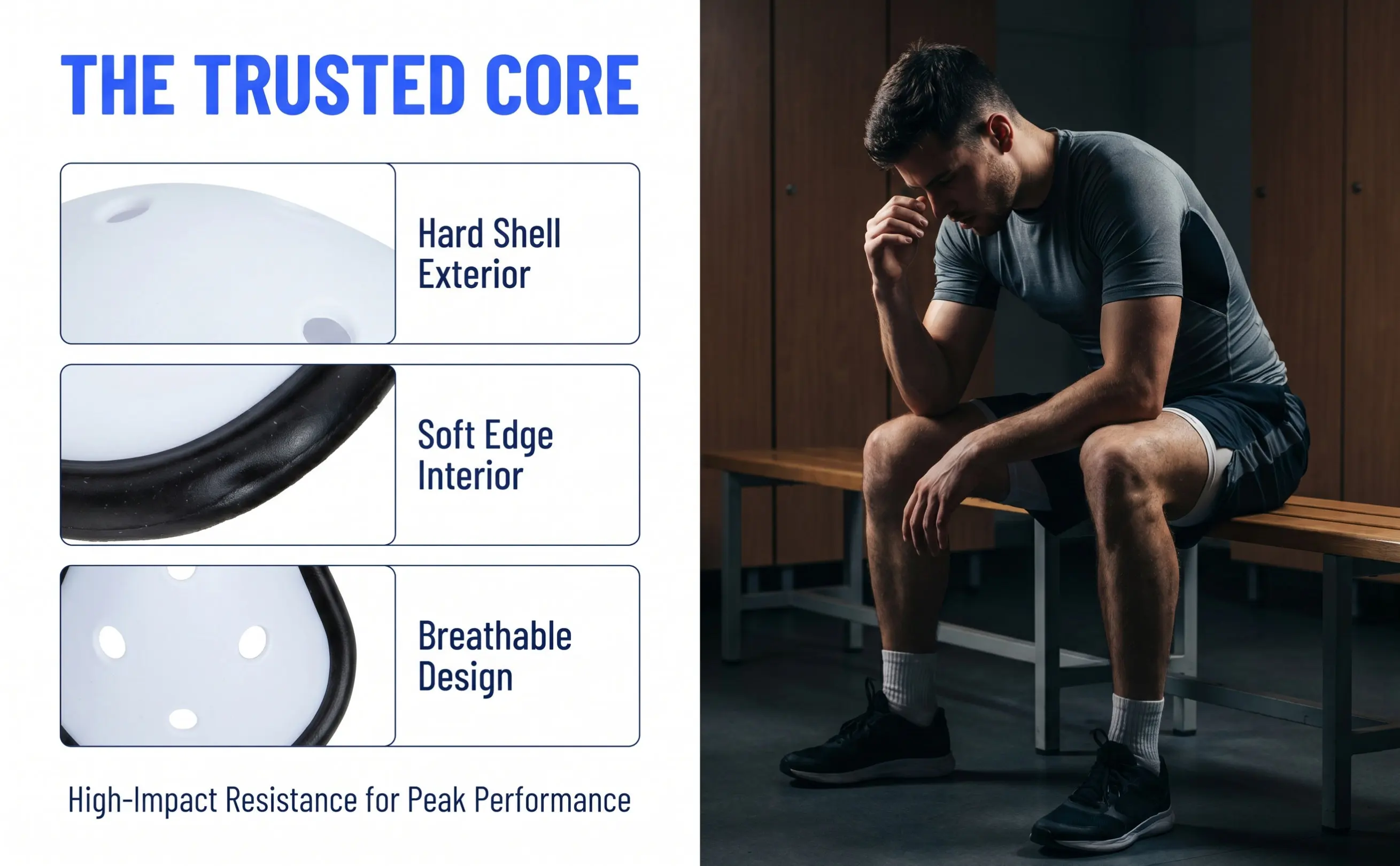 Groin Protector Cup Hard Shell Youth Athletic Cup with Breathable Padding for Football Baseball Boxing Hockey Taekwondo