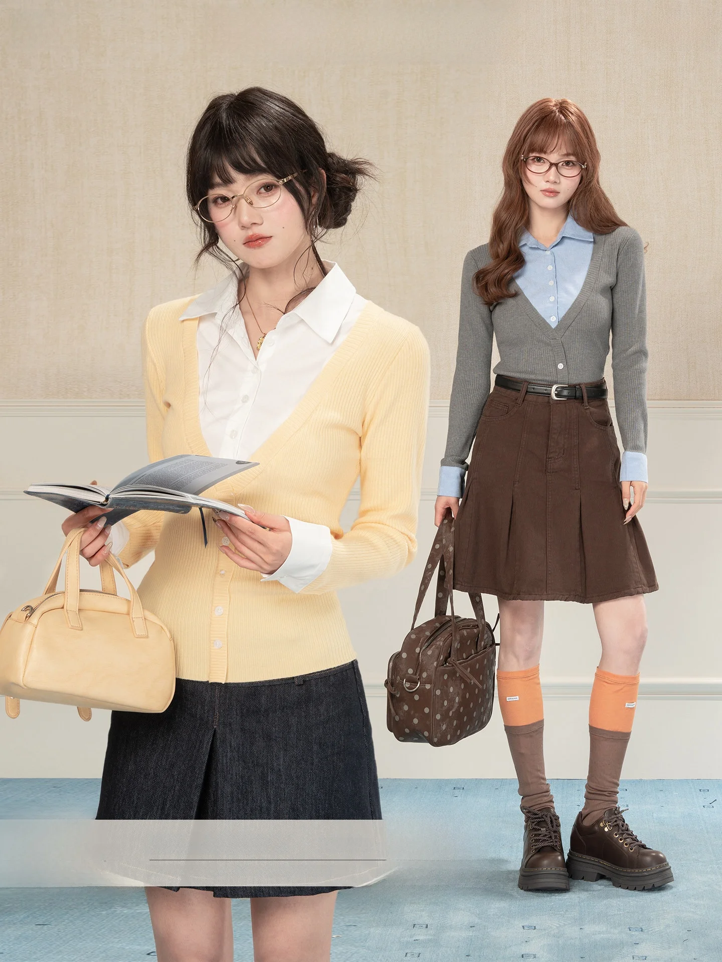 

Heynew Unique Color Blo Long Sve Knitted irt Women Early Spring Beautiful Base Layer Top Korean Sle Faionable