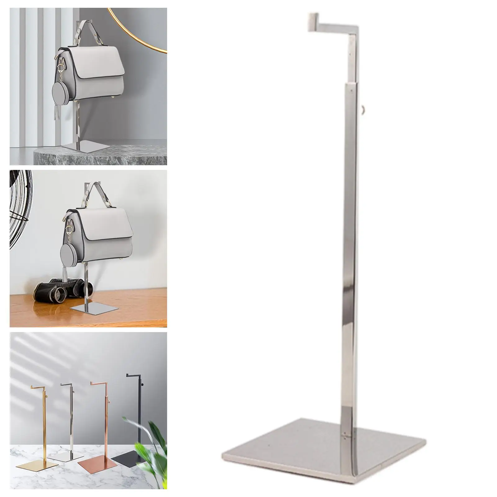 Handbag Display Rack, Shoulder Bags Purse Stand Storage Hanging Hook Holder,