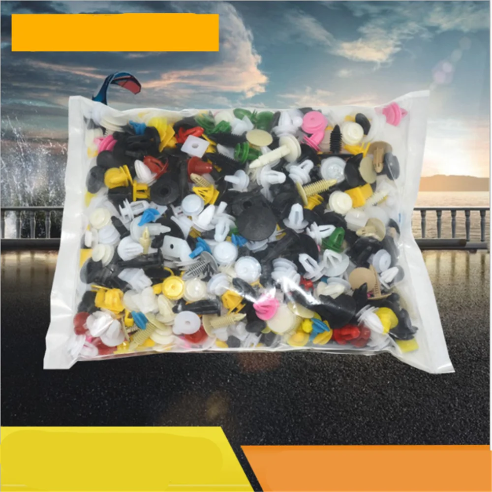 car 100pcs mixed plastic screws for Mercedes-Benz w220 w202 w210 w203 w204 w163 w639 w638 w168 gl vito viano cla c180