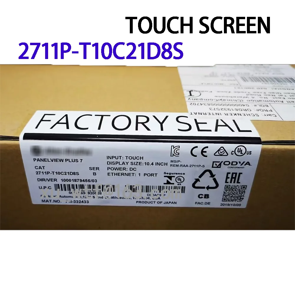 2711PT10C21D8S New Original 2711P Series PanelView Plus 7 Touch Screen HMI 2711P-T10C21D8S Warehouse Ready Stock