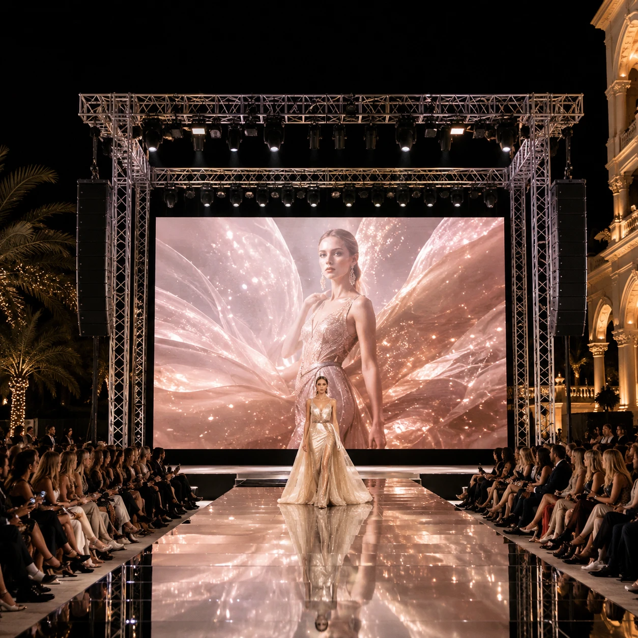 P2.976 HD Rental LED Display 500*1000mm, Indoor Outdoor LED Video Wall System Package for Stage Exhibition Events