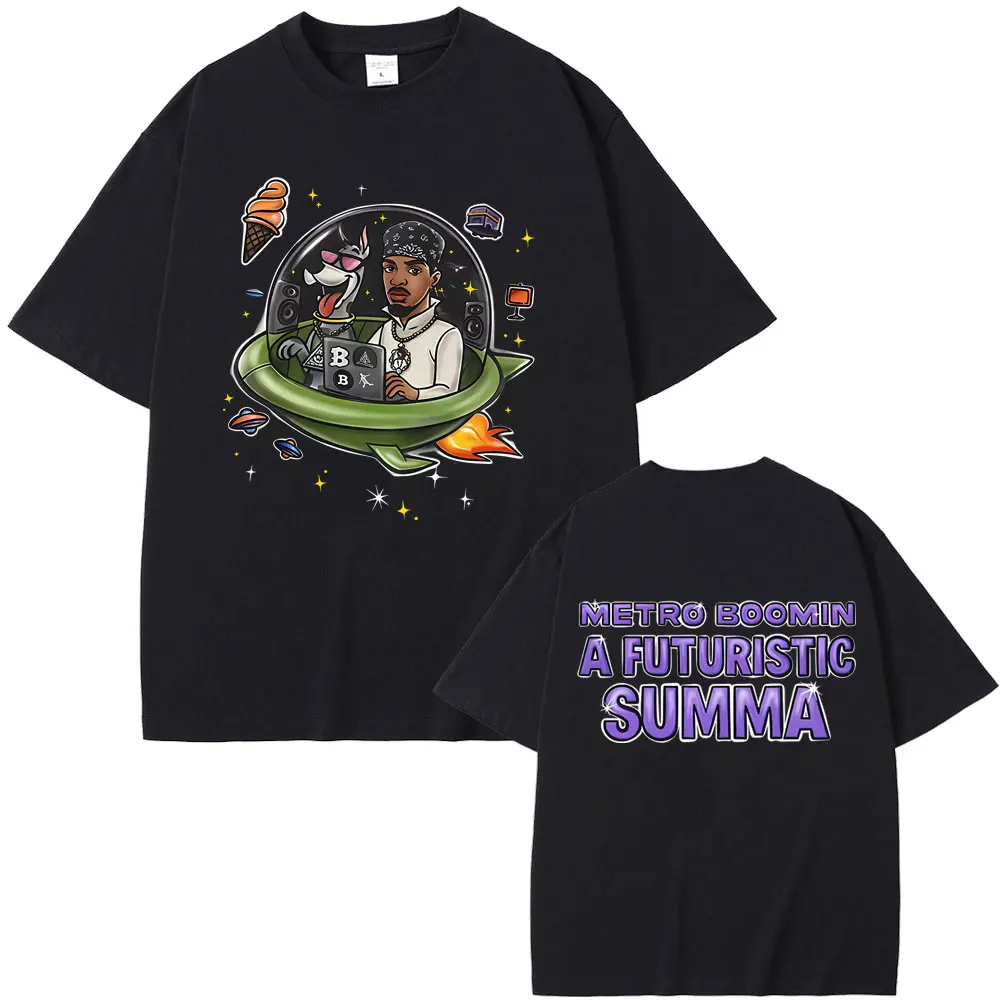 

Rapper Metro Boomin A Futuristic Summa 2025 T-shirt Men Women Hip Hop Fashion Pop Music T Shirt Men's Casual Oversized T-shirts