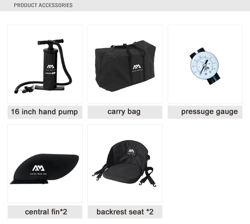 نفخ كاياك غرفة الهواء الجانبية 1 منفصلة نفخ قطرة غرزة الهواء سطح السفينة 2 مقعد مع مسند القدم مع 2 زعانف كاياك