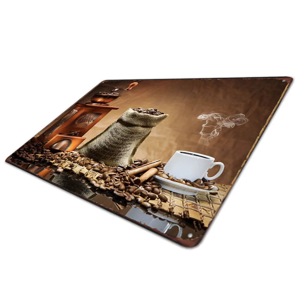 مضحك القهوة تسجيل خمر جدار ديكور فني مقهى الرجعية ديكور المطبخ غرفة الطعام رجل الكهف ديكور المنزل