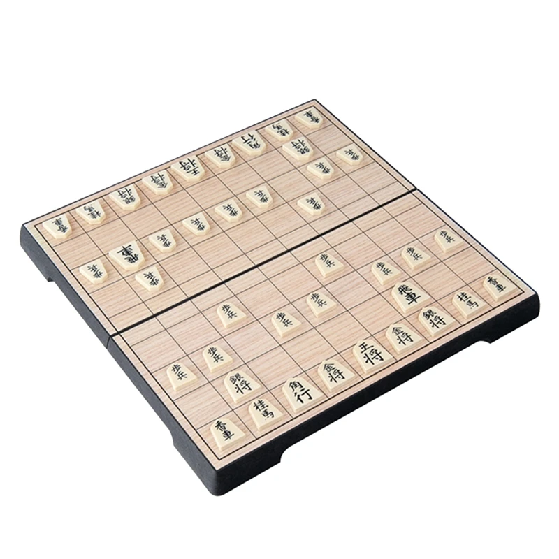 Japan Shogi Magnetic Chess Japan Chess Game Board Game Intelligence Toy Travel Foldable