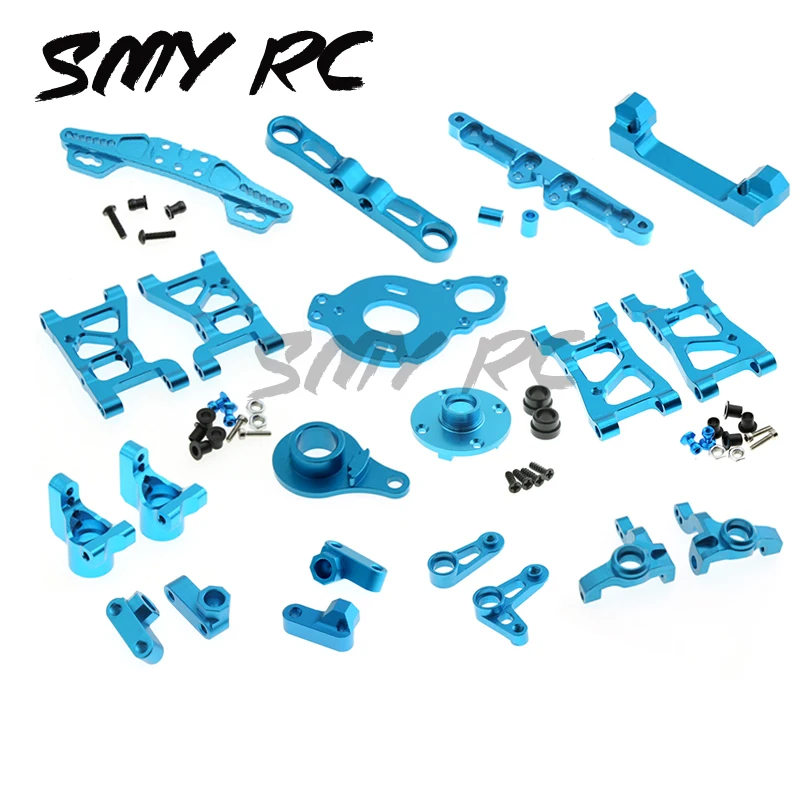 RC Car Tamiya 1/10 XV01 XV02 Full Set Metal Upgrade Swing Arm Code Bracket Steering Cup Axle Motor Mount Impreza WRX STI 58528