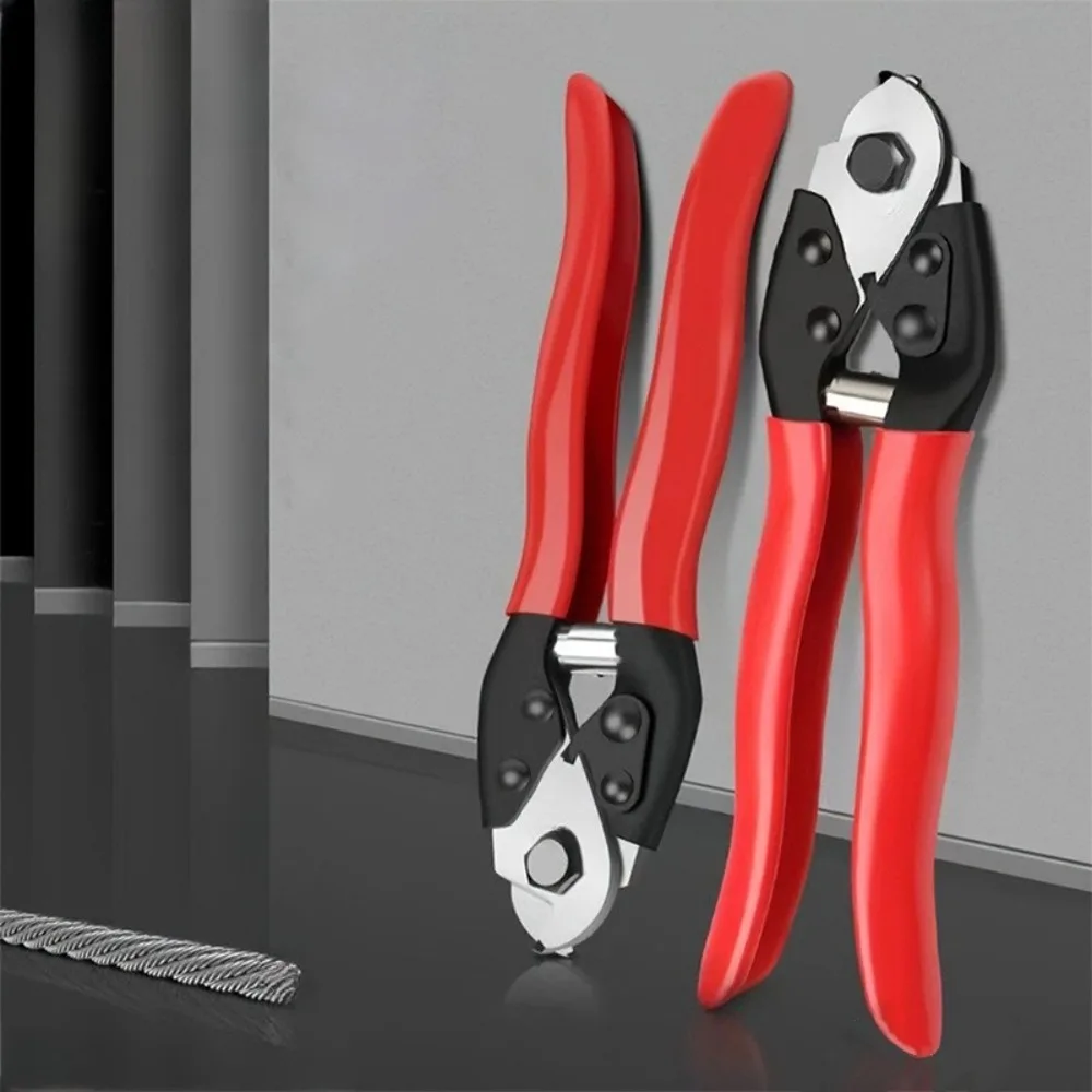 

Прочные 8-дюймовые кусачки для проволоки с виниловым покрытием, промышленные ножницы для тормозных тросов, легкий резак