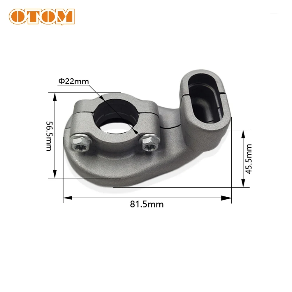 OTOM Motocross Throttle Control Casing Silvery Aluminum Oiler Upper Lower Covers For KTM SXF EXCF HUSQVARNA FE FX FS Motorcycle