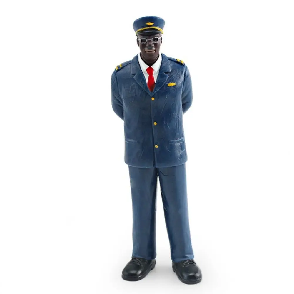 Nurse Figurines Career People Figures Construction Worker Officer Doctor Realistic Human Figurine Teacher Chef Simulation