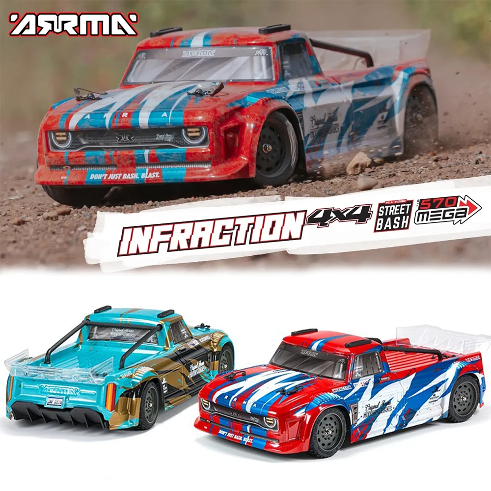 ARRMA Drift – Der ultimative 1/8 RC-Flachlauf-Driftwagen für echte Rennbegeisterte