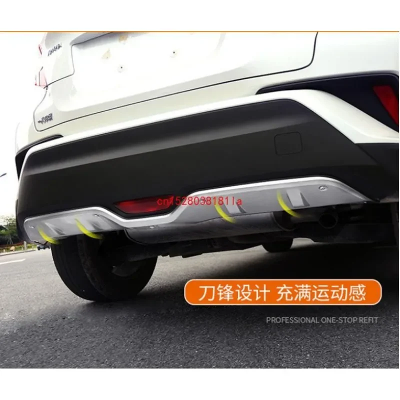 Stainless steel front and rear Bumper Protector Skid Plate cover fit For CHR C-HR 2018 2019 2020 2021 Car styling