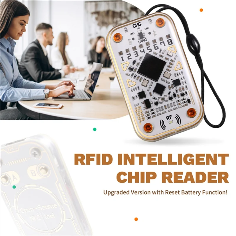 

Декодер и записывающее устройство Chameleon Ultra Smart NFC, поддерживает T5577/CUID/UID-брелок RFID Smart Chips-Y47A