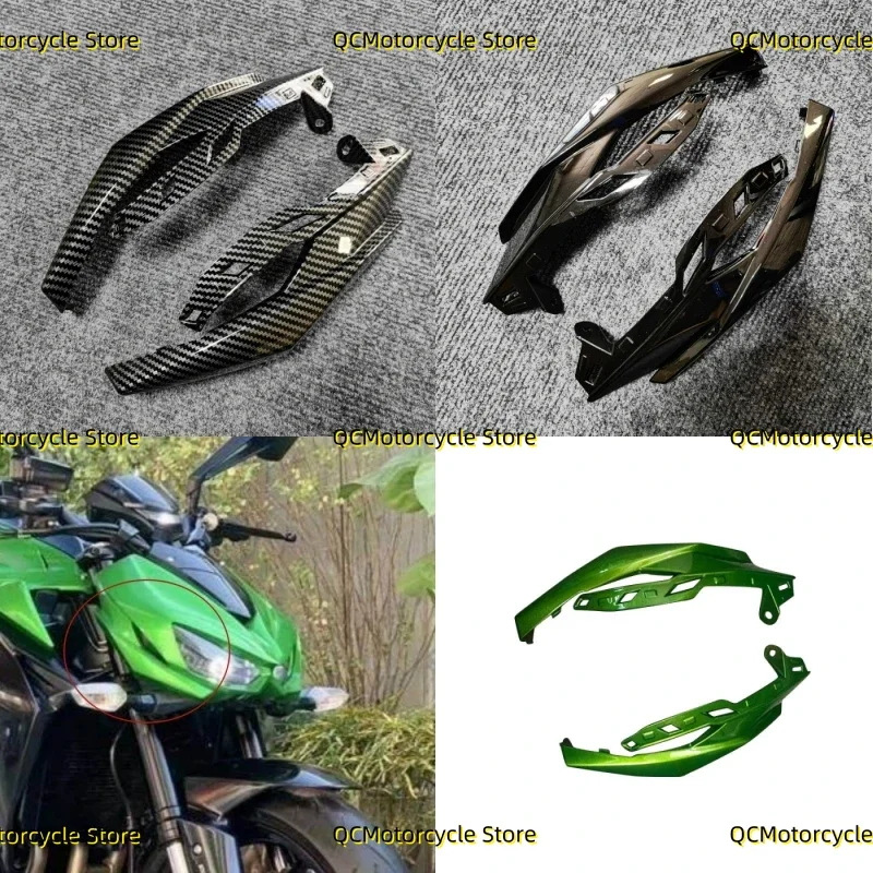 

Motorcycle Headlight Fairing Side Covers Cowls Fit For Kawasaki Z1000 2014 2015 2016 2017 2018 2019-2023