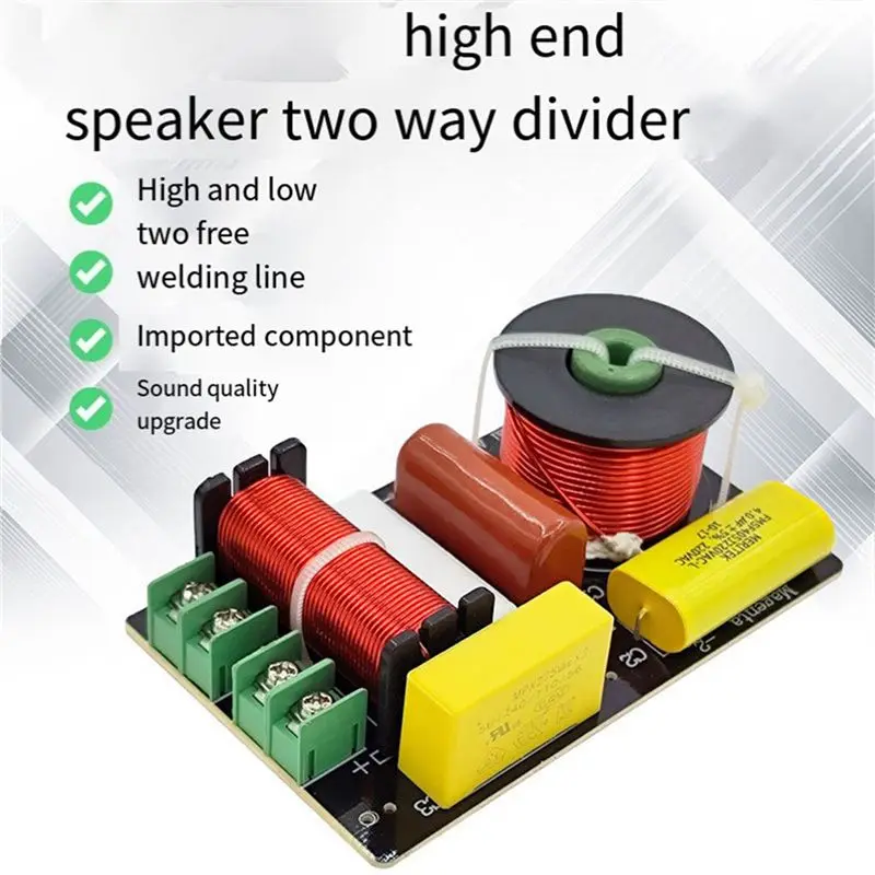 A31T 2X for Aurelia Speaker 2-Way Crossover 200W Multi-Function Portable High-End Audio Dedicated Crossover, B