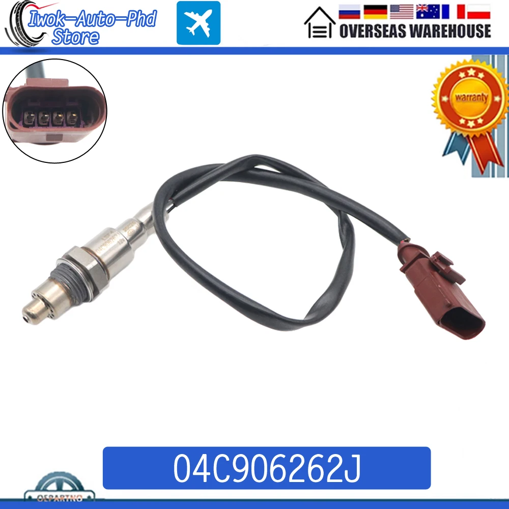 

Car Air Fuel Ratio Lambda O2 Oxygen Sensor 04C906262J For Volkswagen POLO For SEAT IBIZA Toleto FABIA RAPID
