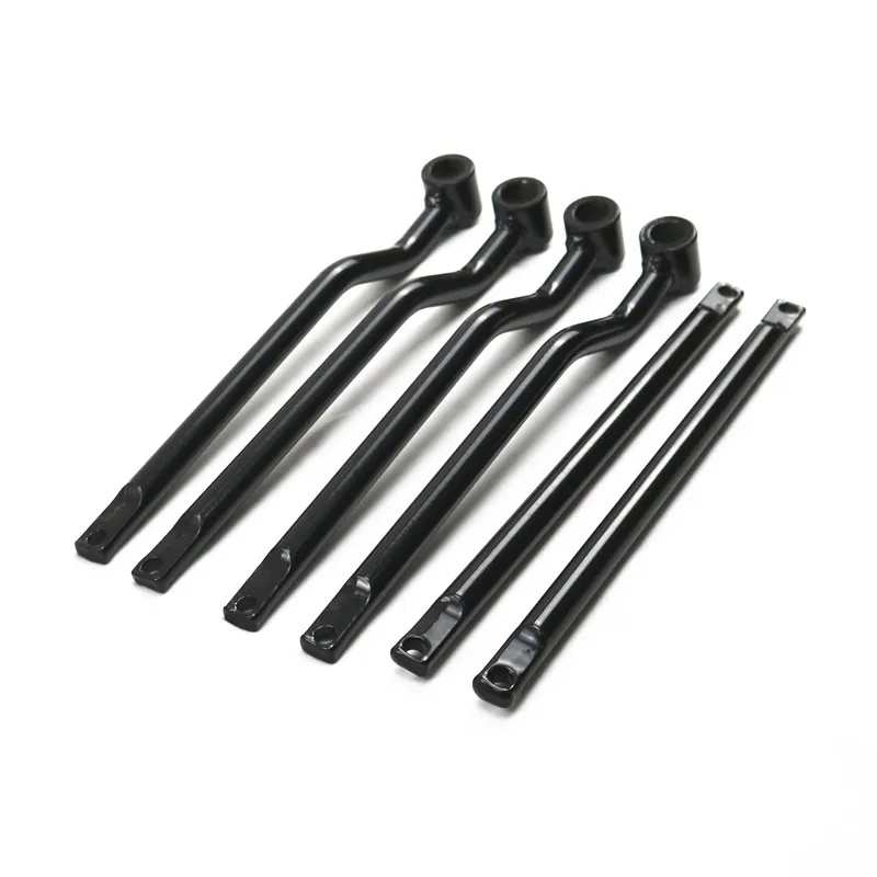 

Black Saddle bag Support Bars Bracket For Harley Honda Kawasaki Suzuki Triumph