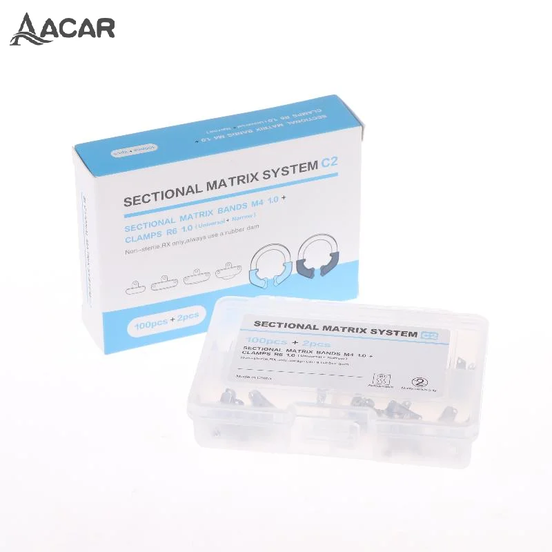 

Стоматологические матричные ленты NITI, металлические матрицы, зажимное кольцо, секционная контурная матричная система, никель-титановое зажимное кольцо, стоматологические инструменты