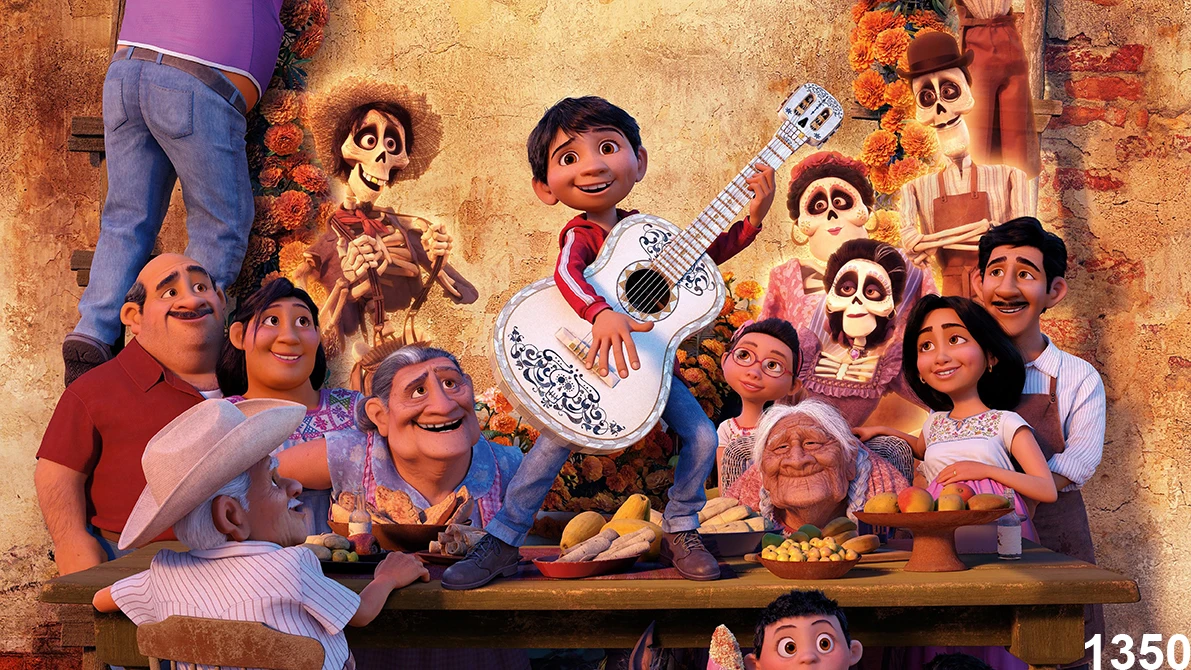 خلفية تصوير فوتوغرافي من كوكو يوم الموتى، حفلة عيد ميلاد سعيد، خلفية صور، أغشية دعائم الاستوديو، لافتة تزيين