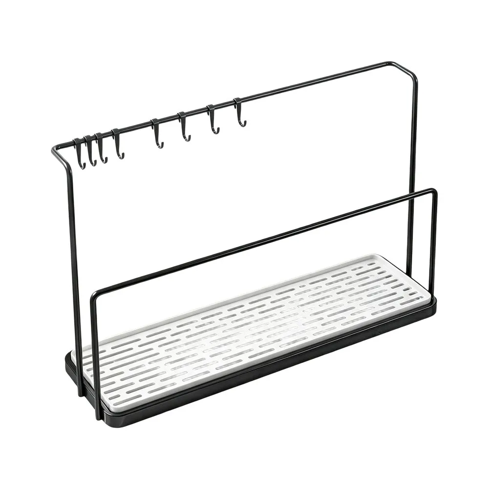 Carbon Steel Bottle Drying Rack for Cups Tumblers and Drinkware Optimized for Counter Space and Daily Drying Needs