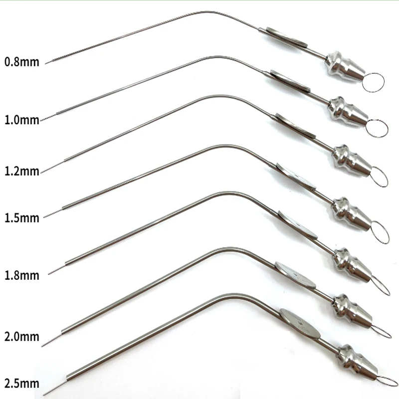 Tubo de succión otólogos, cinco tubos de succión facial, mesa de tratamiento, tubo de succión, tableta de presión negativa, tubo de succión