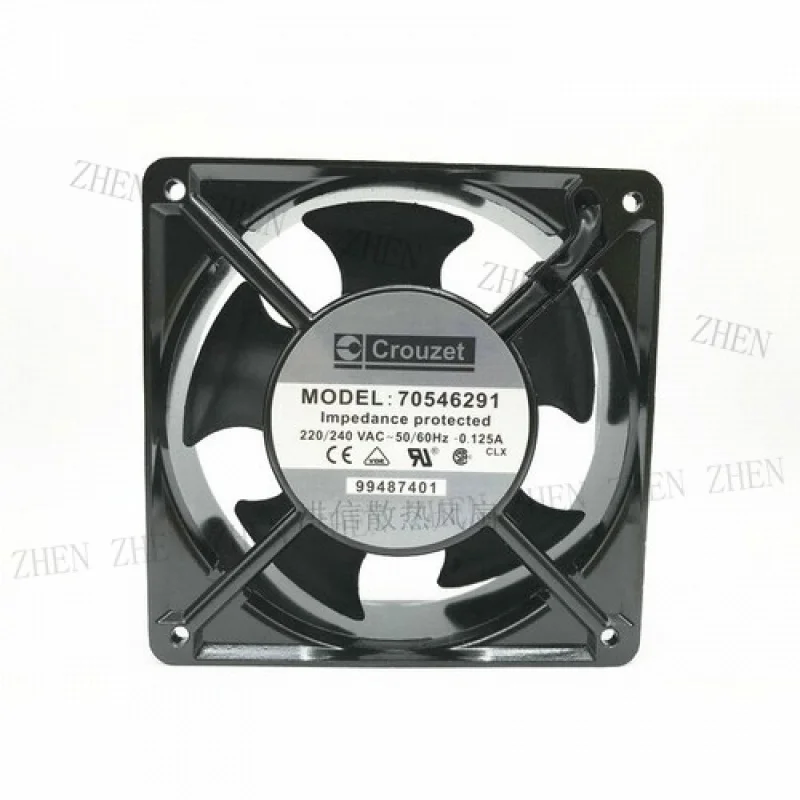 

Y 1PC Crouzet 12038 12CM 70546291 220/240V 0.125A AC cooling fan #