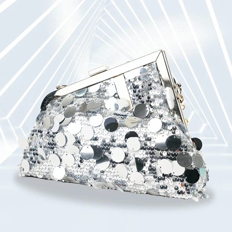 

Premium Sequined Dinner Ladies Socialite Handbag Versatile Dress Evening Bag Luxury Evening Purse For Women Designer Luxury Bags