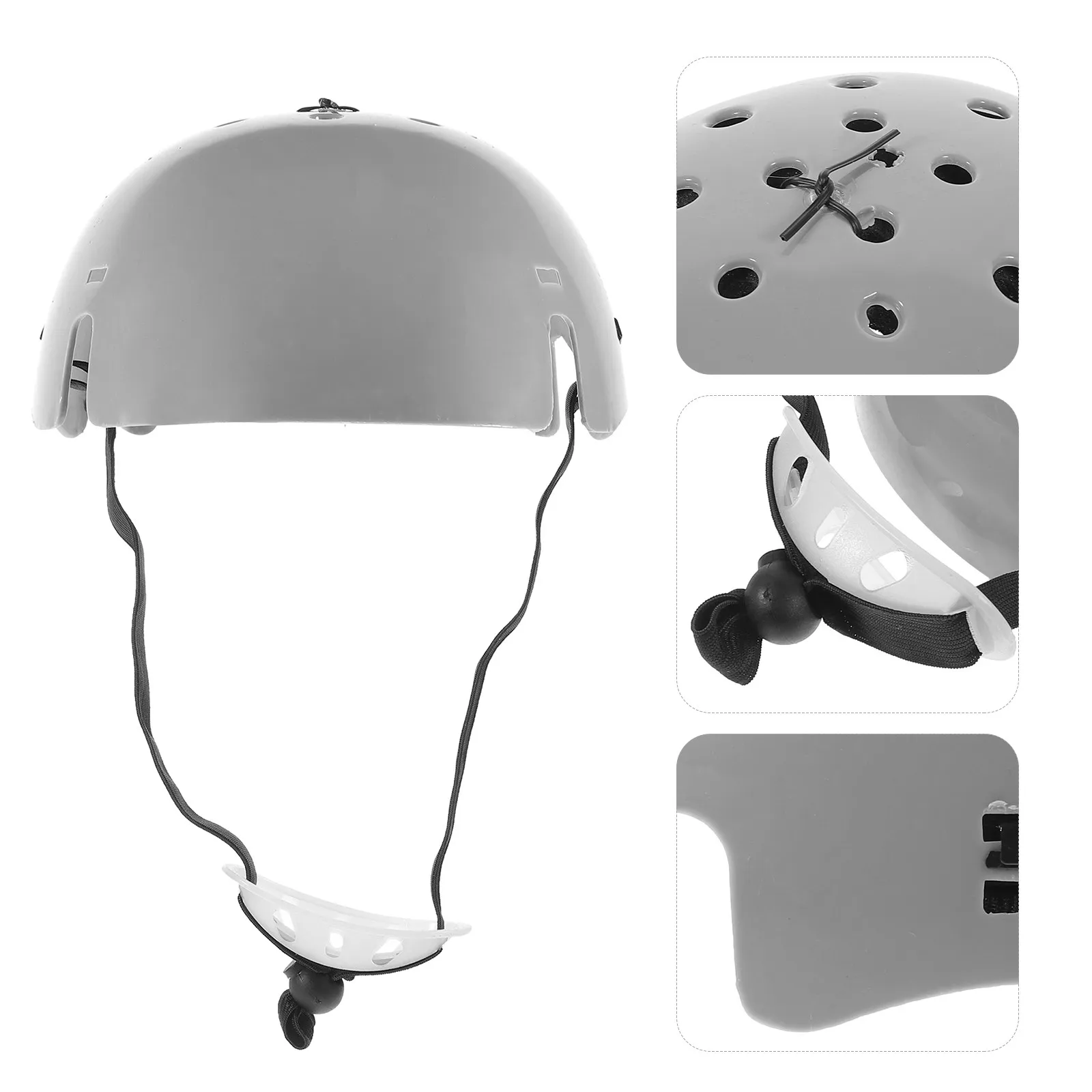

Universal Bump Cap Insert ABS Safety Hat Liner Adjustable Baseball Cap Protector with Chin Strap for Construction Industrial