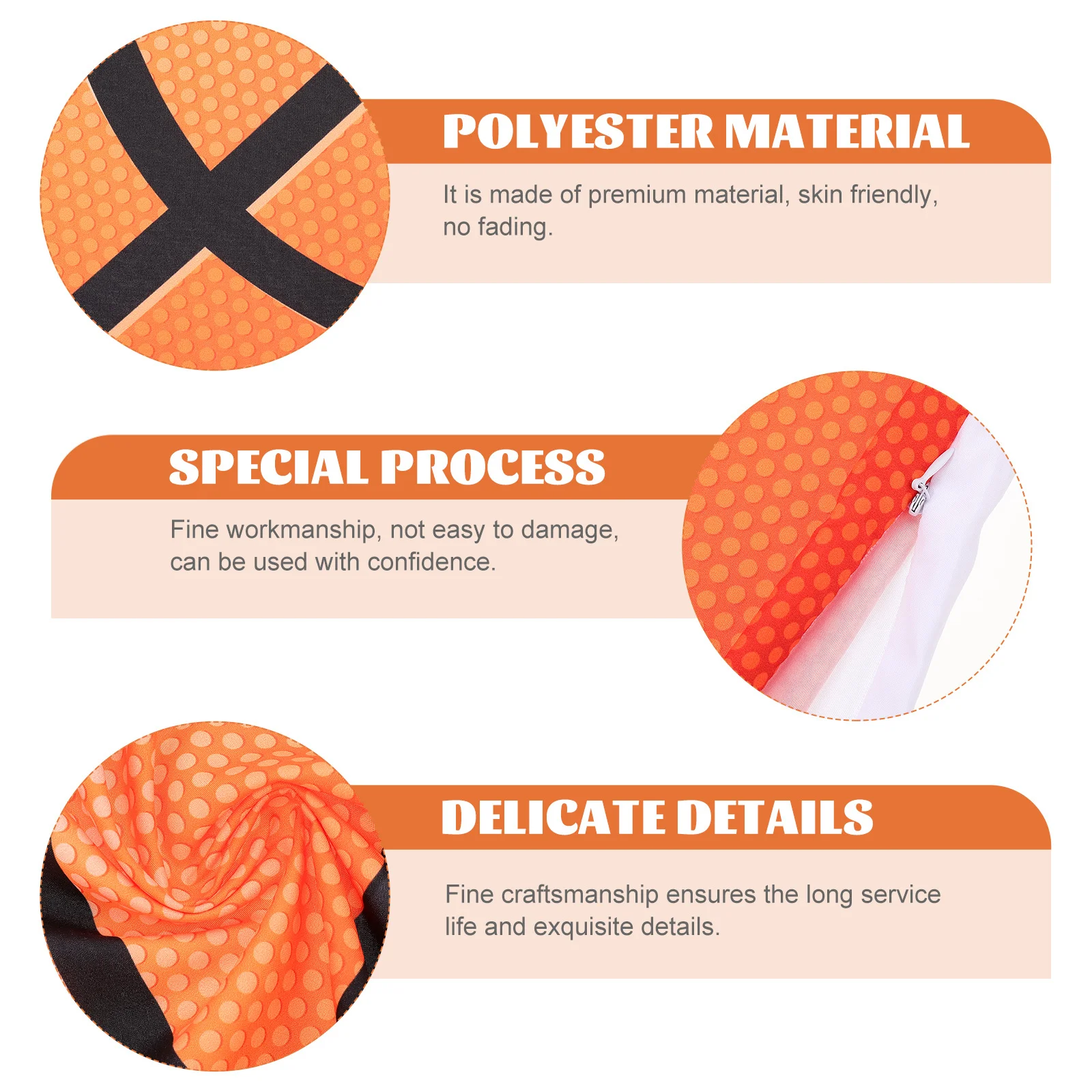 

Sports Ball Design Pillowcase Multifunctional Decorative Throw Cover For Home Bed Office Lightweight Polyester Covers Cojines