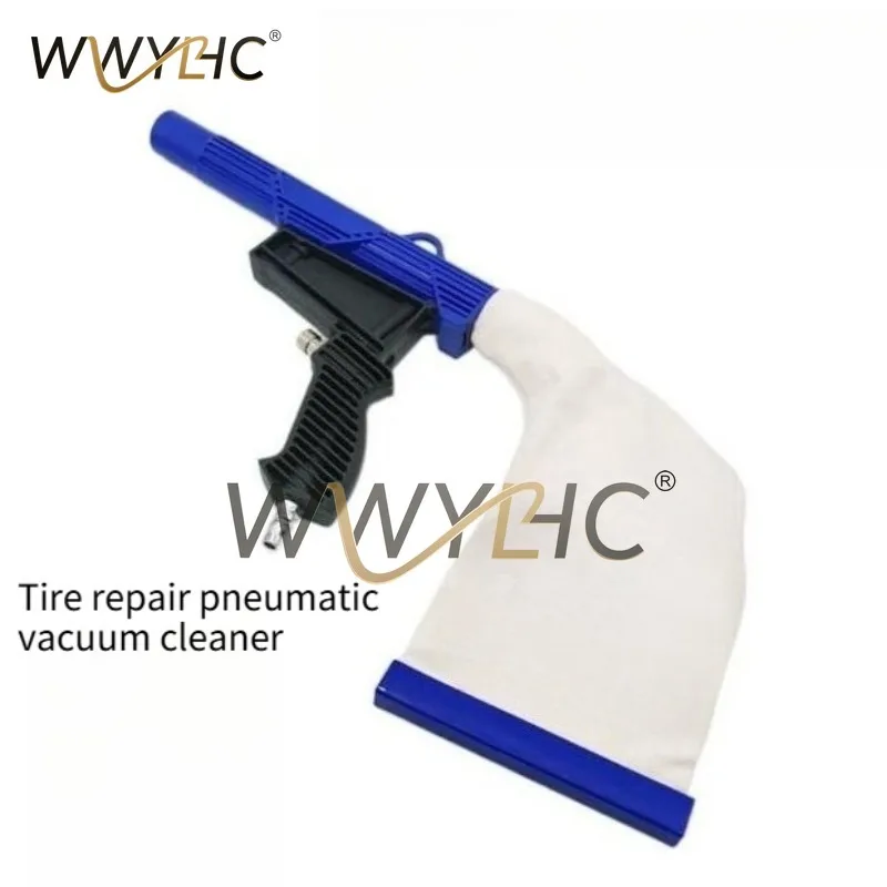 Pneumatic Vacuum Dust Collector, Tire Sanding Dust Removal Tool for Tire Repair Work