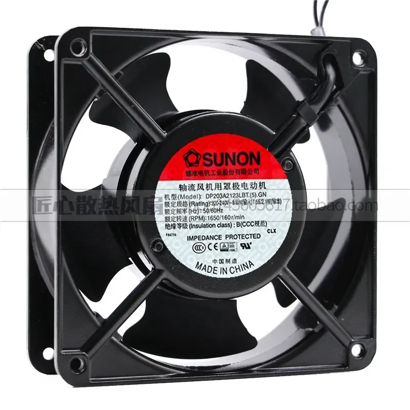Authentic Built-in SUNON DP203A 2123LBT 220V 8W Low Speed Inverter Fan for Industrial Equipment