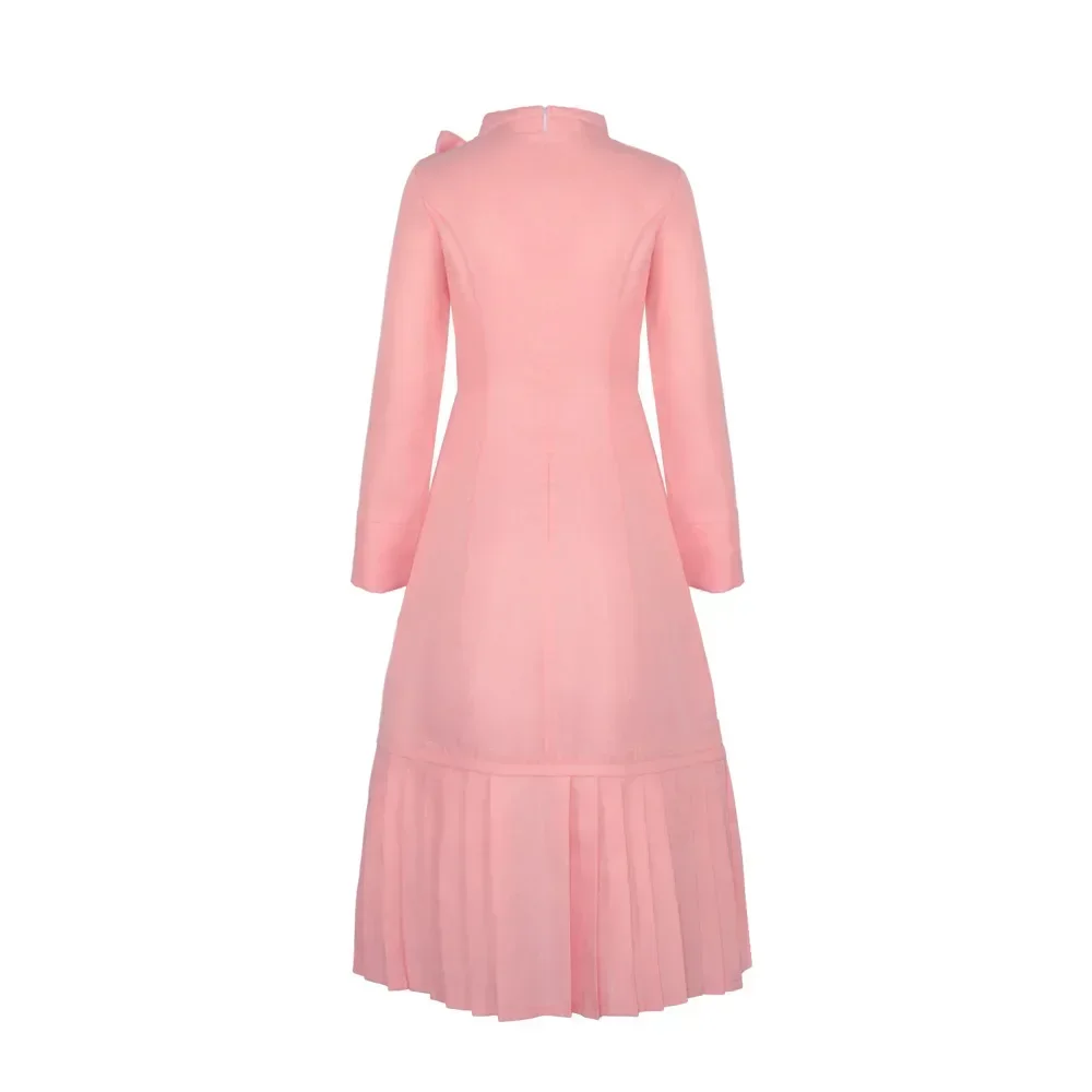 영화 마술 마법사 학교 마녀 코스프레 의상 Dolores Umbridge 여성 드레스 할로윈 카니발 파티 핑크 드레스 성인 스커트