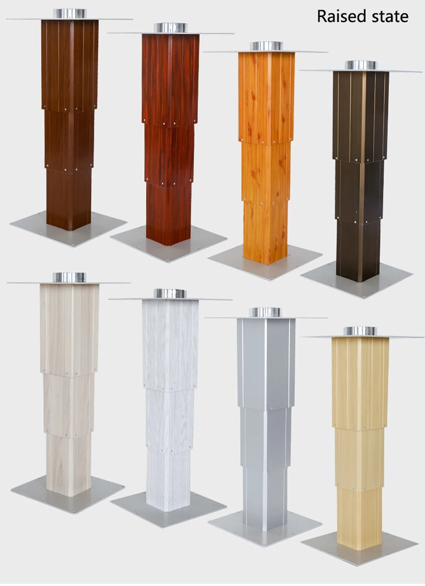 Imagem -03 - Plataforma de Levantamento Manual do Elevador da Liga de Alumínio do Rolamento 60kg da Tabela de Tatami 3168 3684 2555 28.5-62 3475 42100cm Ajustada Livremente