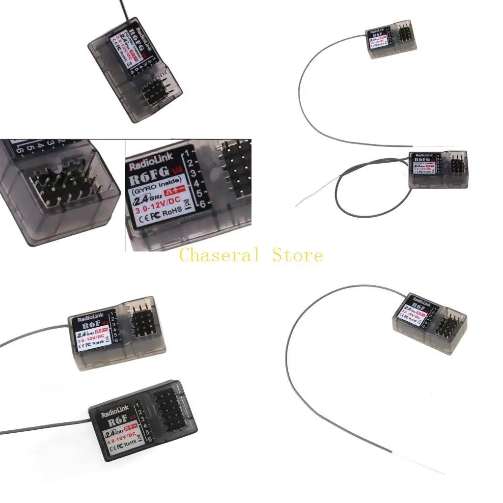 

E7CE RC Receiver Supplies for RC4GS Gyro Function Collector Model Car Upgrade Parts