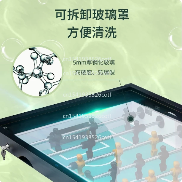 طاولة كرة القدم ملعب طاولة كرة القدم الأماكن العامة آلة كرة القدم التي تعمل بقطع النقود المعدنية