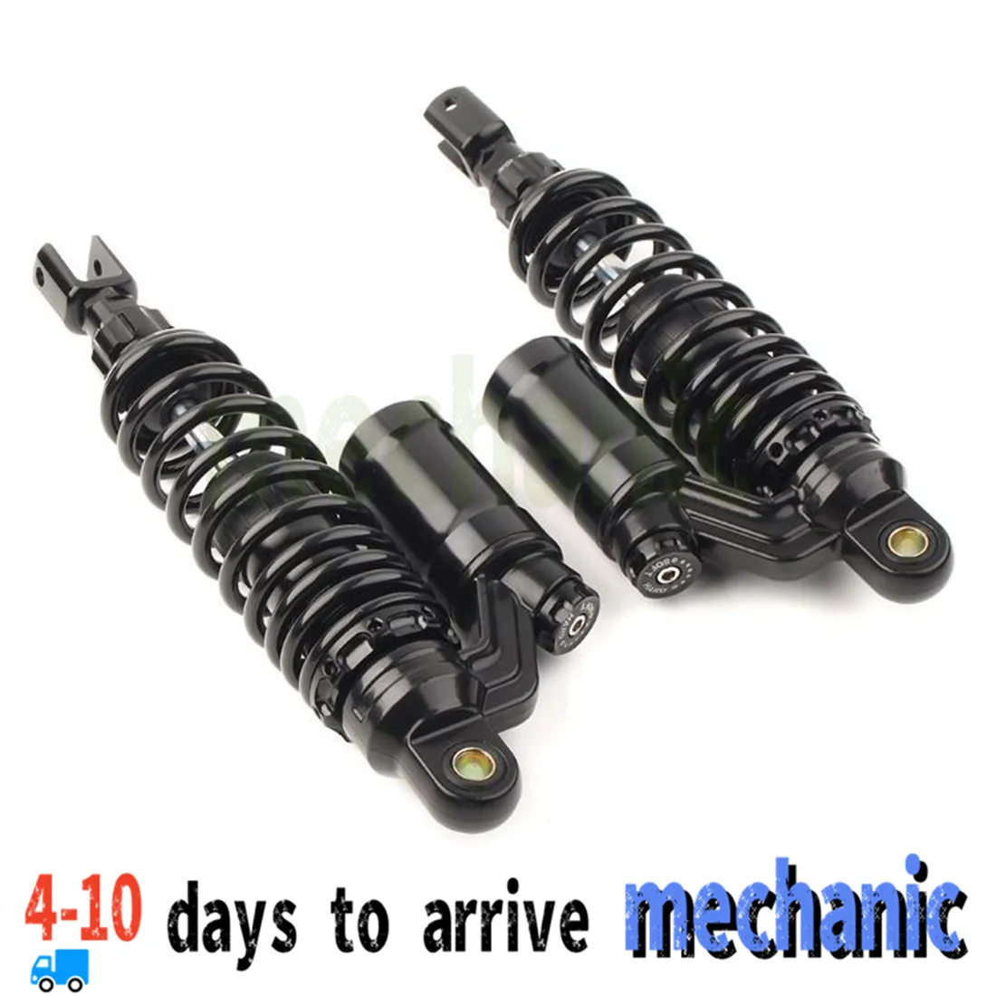 A PAIR Motorcycle shock absorber with 320mm adjustable damping, suitable for XMAX300, NMAX125, C400GT