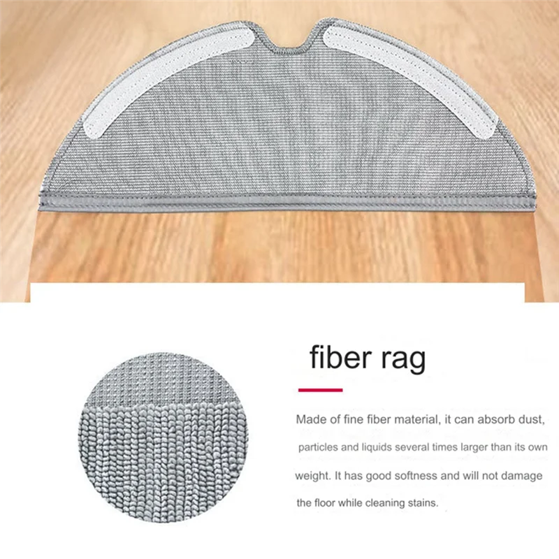 Mop Cloth,Compatible For Xiaomi MIJIA 1C Wipes Rags Accessories MI Robot Vacuum Mop Cleaner Replacement Parts