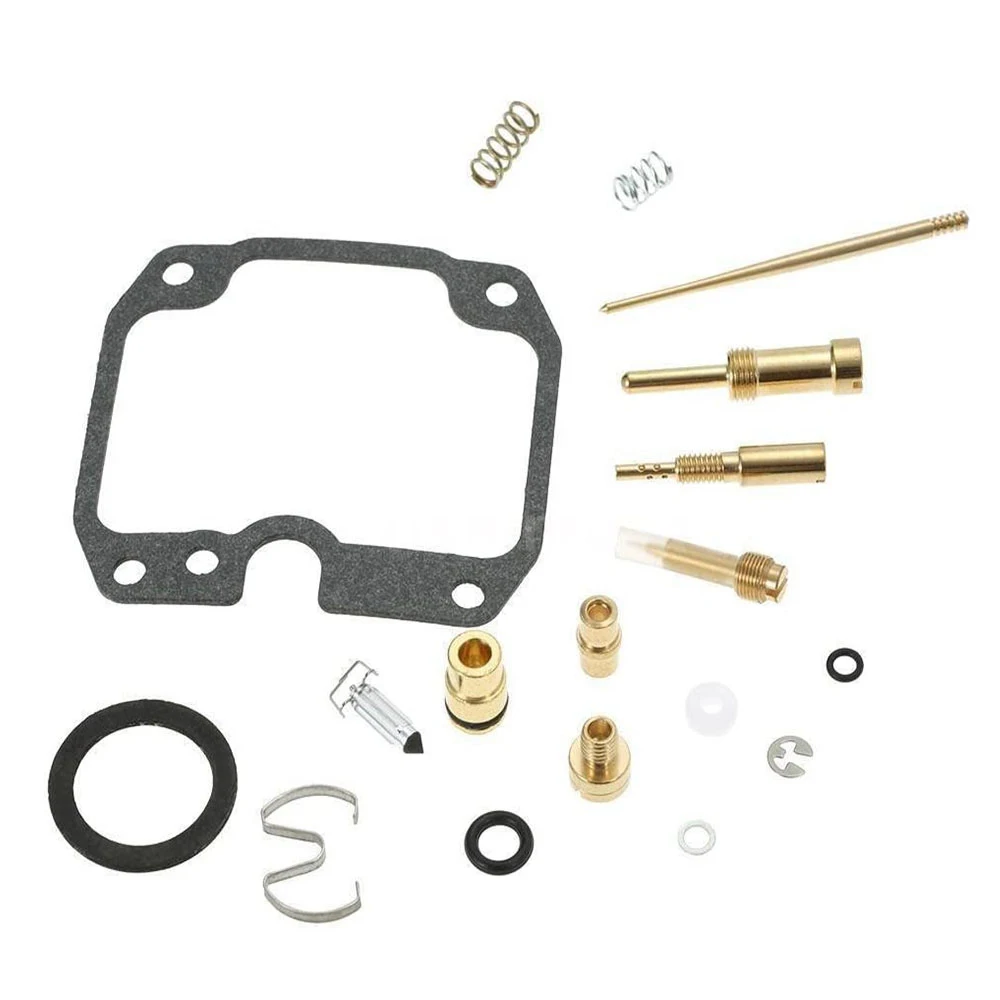 1set Carburetor Rebuild Repair Kit Overhaul Accessories For Kawasaki KLF220 Bayou 1988‑2002 ATV Replacement Parts