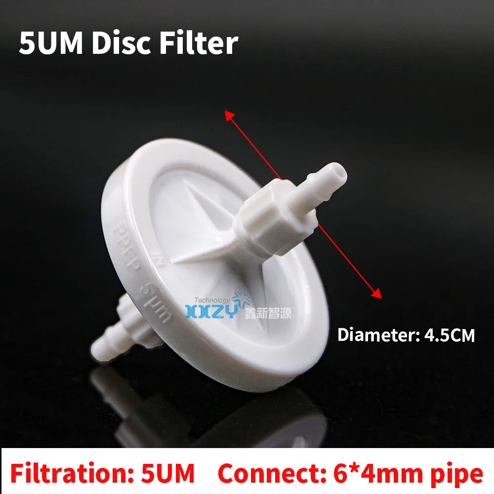 4 stks/partij 5 Micron UV Printer Disc Inkt Filter voor HandTop Konica Inkjet Printer 5UM Disc Filter 45mm ronde Filter